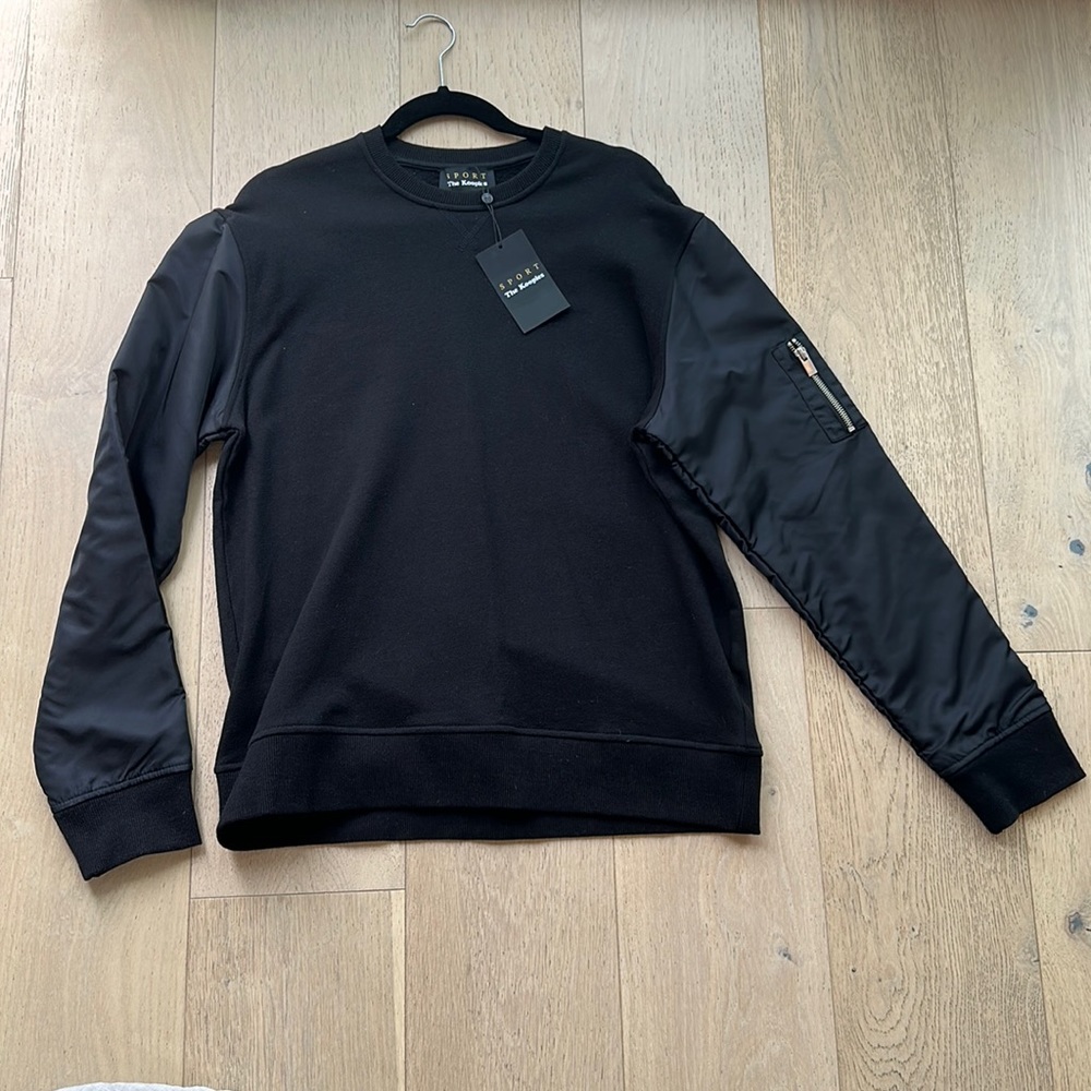 The Kooples Sport Sweater Fleece & Nylon